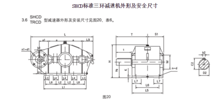 SHCD標(biāo)準(zhǔn)三環(huán)減速機(jī)