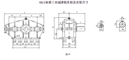 TRCI標(biāo)準(zhǔn)三環(huán)減速機(jī)